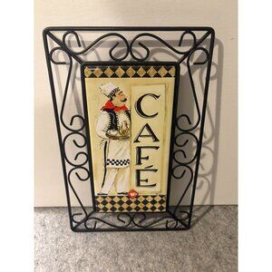 Chef Wall Hanging or Trivet  11 x 7"  # 3276